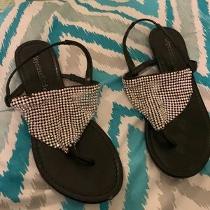 A black Sandals